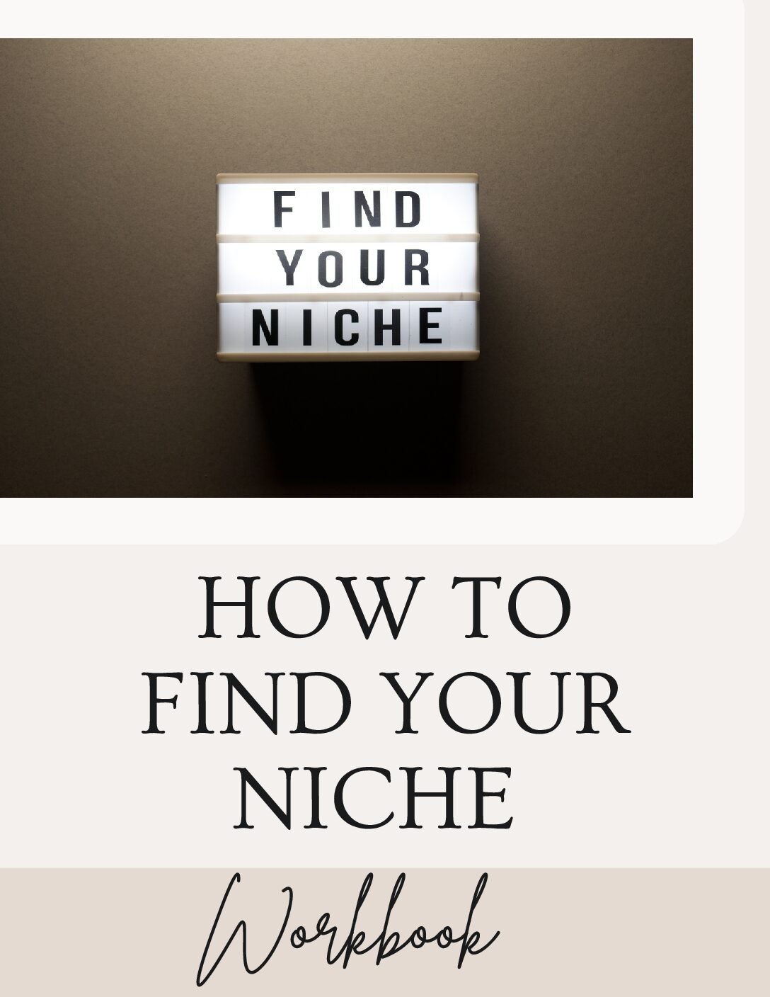 How To Find Your Niche