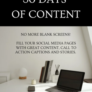 30 Days of content